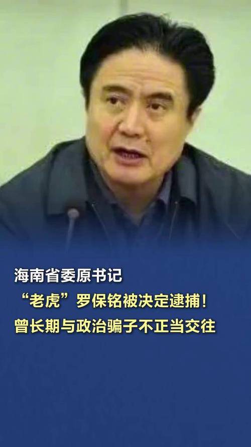 海南省委原书记罗保铭被公诉:2025年6月11日重大事件深度解析 海南省委原书记罗保铭被公诉:2025年6月11日重大事件深度解析