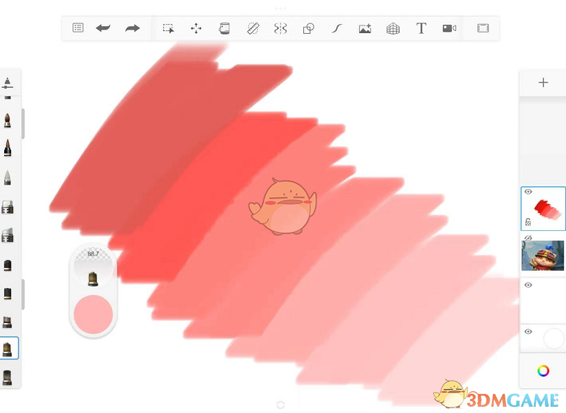 如何在Sketchbook中轻松添加模糊效果？