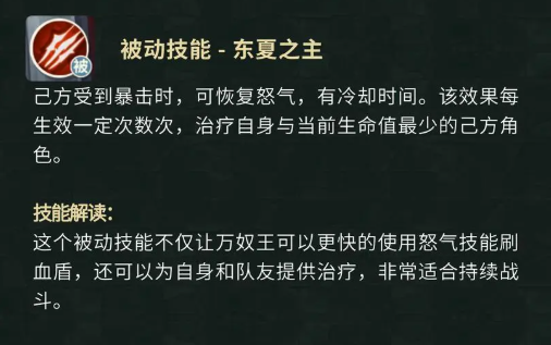 揭秘盗墓笔记万奴王角色：神秘技能如何左右战局？