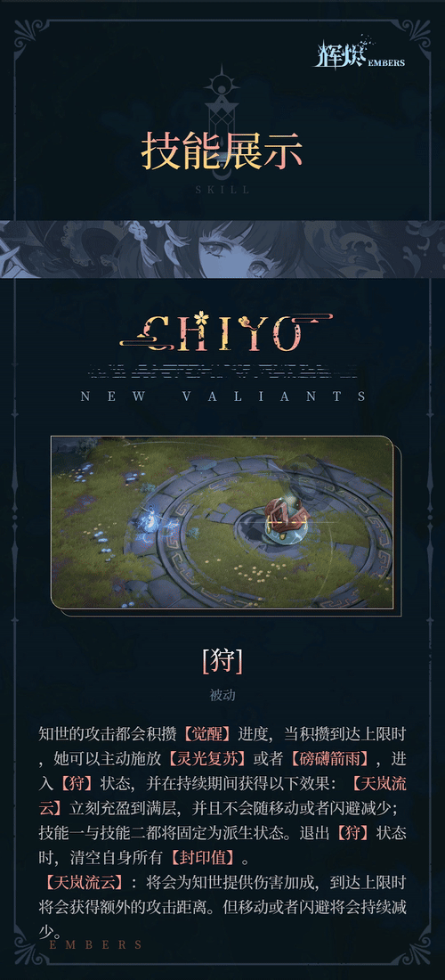 攻略揭秘：辉烬知世技能详解与高效应用方案