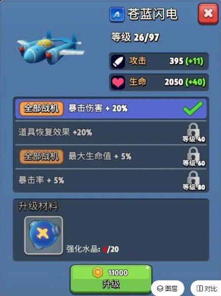 手游攻略揭秘：银翼战机A级苍蓝闪电属性如何无敌搭配装备？
