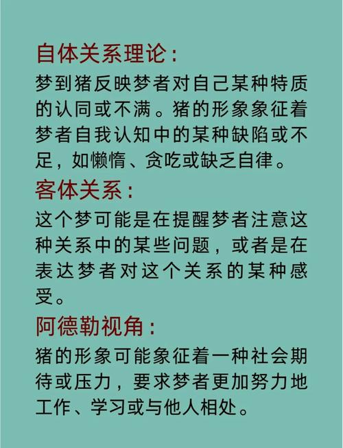 梦见家畜的深度解析，揭秘隐藏寓意与心理暗示，引发内心共鸣！