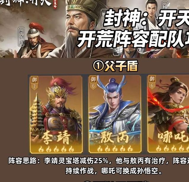 手游攻略：揭秘封神：开天财神骑最强阵容，助你称霸战场！
