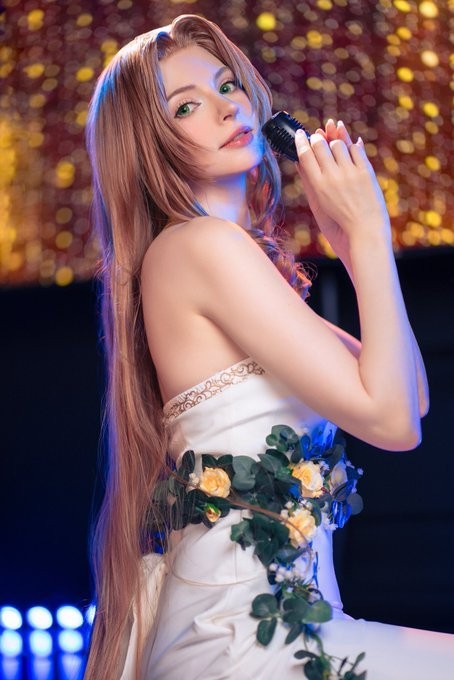 阿什莉体模完美还原：最终幻想7爱丽丝COS为何如此逼真？