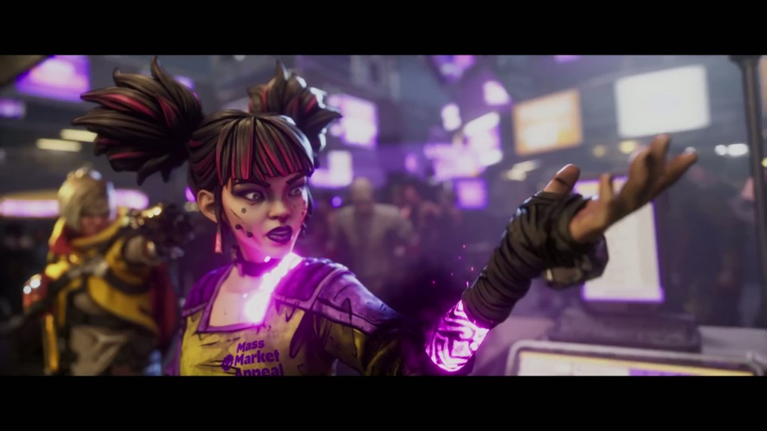 魔女崛起之路！揭秘无主之地4中的星际新角色和惊艳实机片段