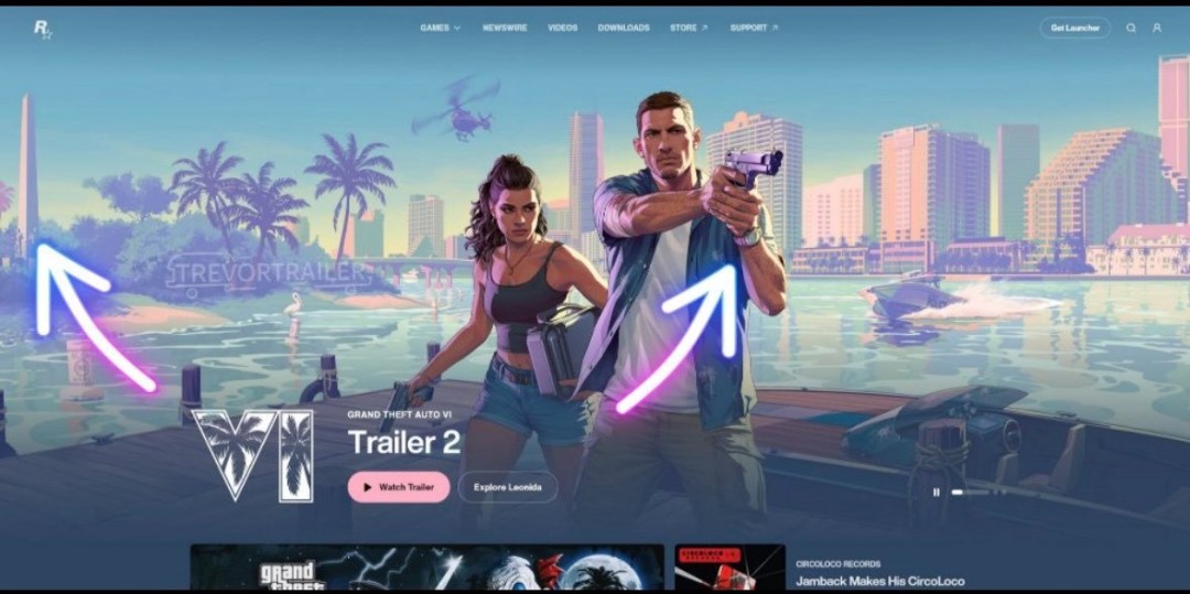 R星官网焕然一新，GTA6新预告片即将发布？你猜到了吗？