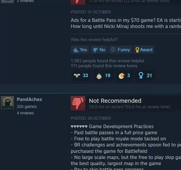 为何战地6新模式让Steam差评激增?游戏系列第二差的原因是什么? 为何战地6新模式让Steam差评激增?游戏系列第二差的原因是什么?