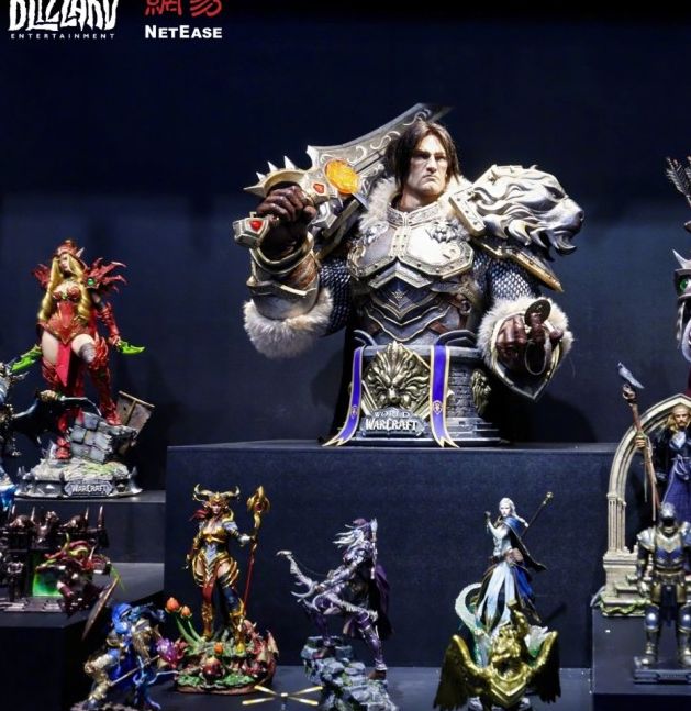 2米高巫妖王雕像值28.8万元!你愿意在CJ现场带回家吗? 2米高巫妖王雕像值28.8万元!你愿意在CJ现场带回家吗?