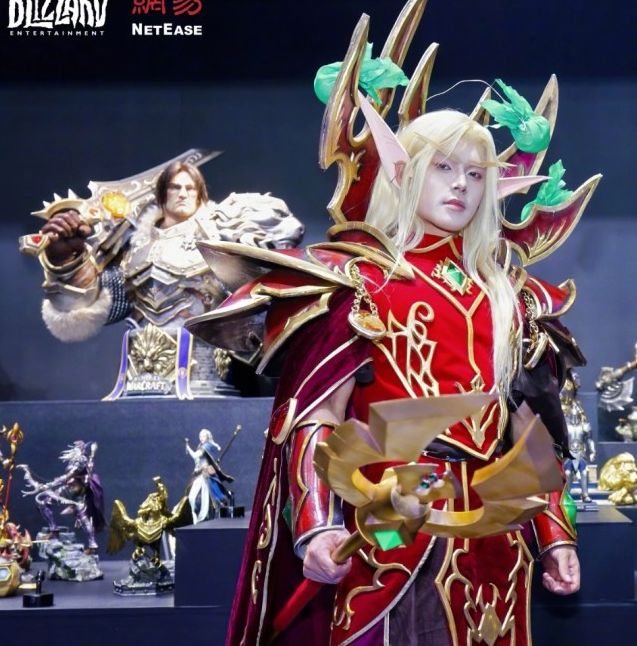 2米高巫妖王雕像值28.8万元!你愿意在CJ现场带回家吗? 2米高巫妖王雕像值28.8万元!你愿意在CJ现场带回家吗?