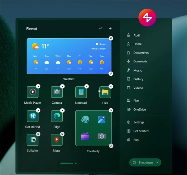 科学资讯：Windows 12.2概念设计曝光——全新开始菜单与Windows7主题，如何提升用户体验？