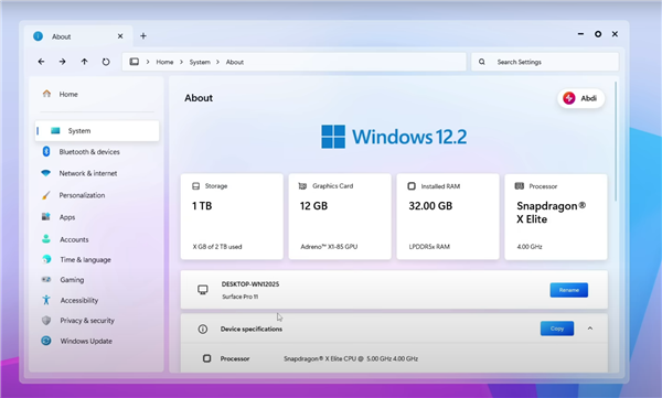 科学资讯：Windows 12.2概念设计曝光——全新开始菜单与Windows7主题，如何提升用户体验？