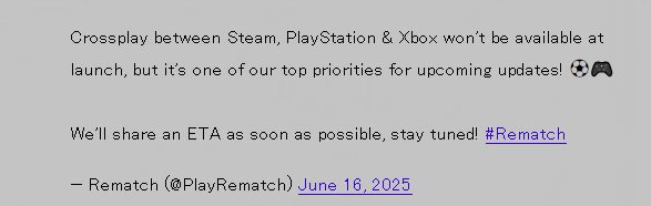 开球临近发售却不支持跨平台，你是否与预购玩家一样感到不满？