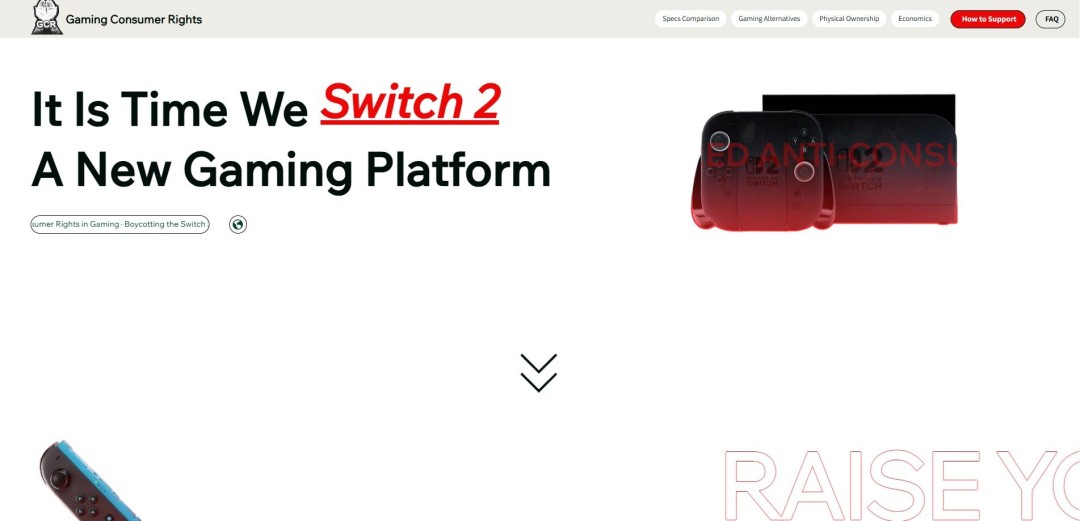 Switch2抵制行动解析：玩家组织指控任天堂恶意营销，游戏圈如何应对？