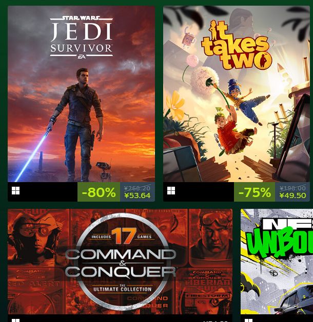 你知道星球大战绝地在EA Steam周末特惠中大降价吗？限时80%折扣，快来看看这个惊喜机会！