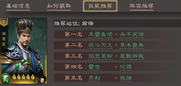 手游攻略：如何最佳搭配三国乱世霸王诸葛亮的技能？