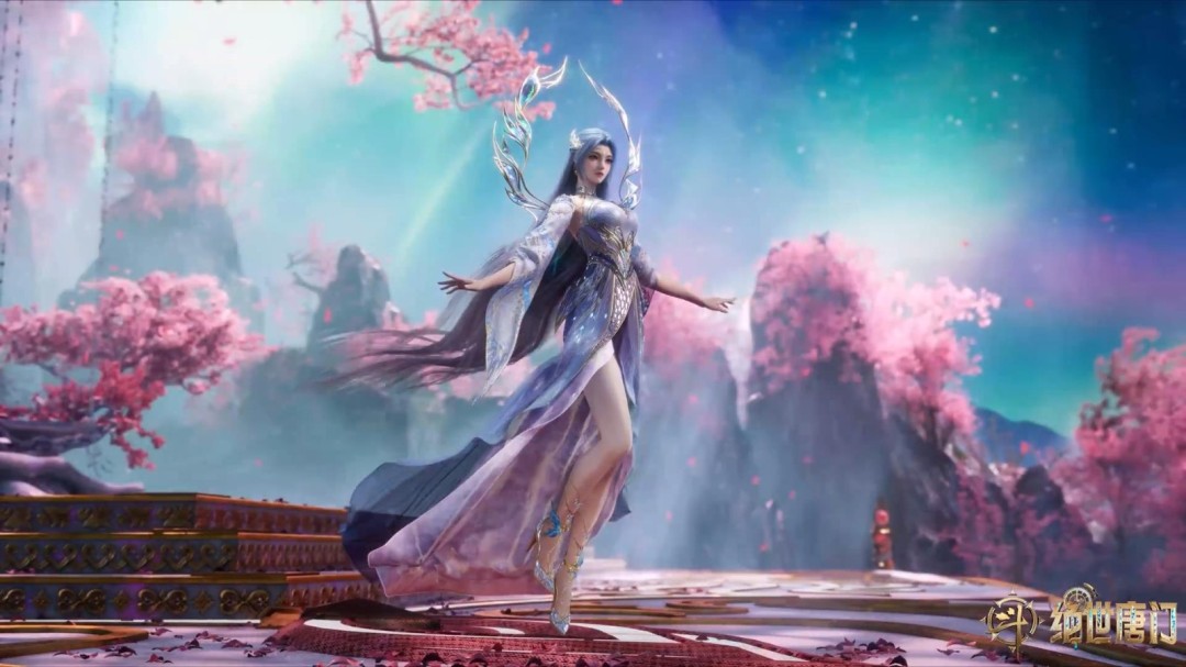 斗罗大陆2首个唐舞桐3D模型曝光：惊艳细节解析，带你一览美丽瞬间！