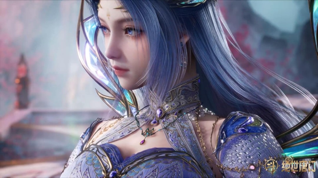 斗罗大陆2首个唐舞桐3D模型曝光：惊艳细节解析，带你一览美丽瞬间！