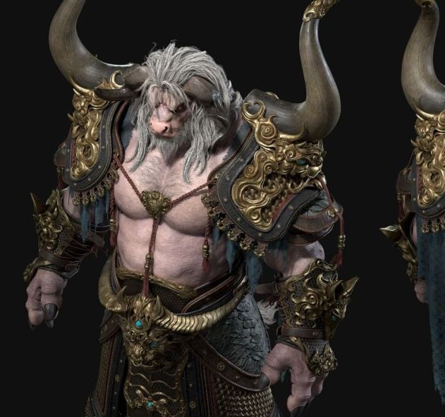 你见过黑神话：悟空中的牛魔王吗？他的同人作品有多威武霸气！