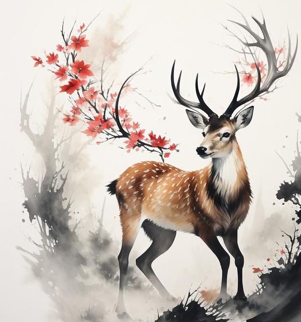 梦见梅花鹿与好运对比解析心理暗示与财富象征