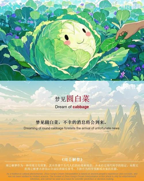 梦见圆白菜预示哪些？解读你的梦境与心理健康关系！