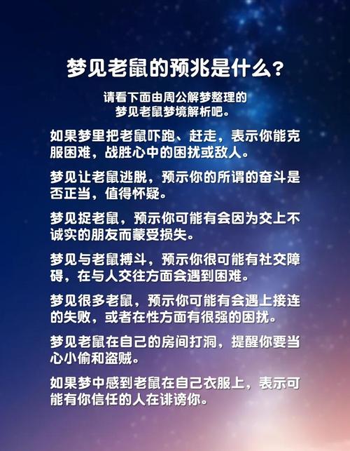 梦见抓老鼠是哪些意思?梦境解析 vs 心理学解读,哪个更靠谱? 梦见抓老鼠是哪些意思?梦境解析 vs 心理学解读,哪个更靠谱?