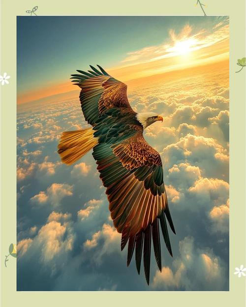 梦见老鹰的深度象征探索内心力量与自由的启示