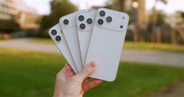 苹果iPhone 17全系机模上手：Air新机薄到极致