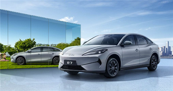 最远续航520km 比亚迪全新纯电轿车e7上市：限时9.88万起
